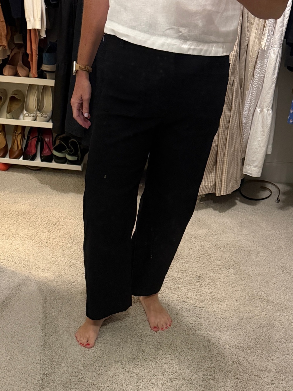 Anthropologie Maeve Black Pants 30P